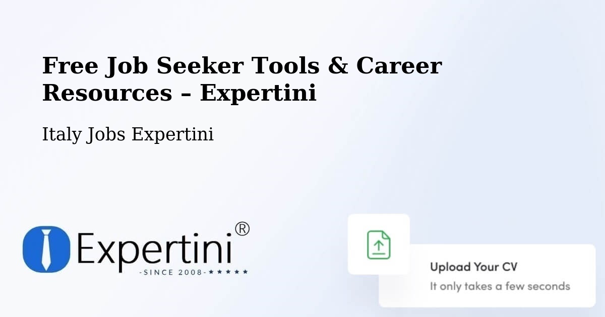 Free Job Seeker Tools & Career Resources – Attimis - Attimis, Italy Jobs Expertini